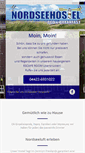 Mobile Screenshot of nordseehostel.de